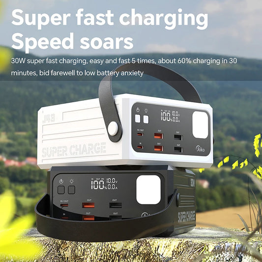 Green 100000mAh Heavy Duty Outdoor Power Bank
