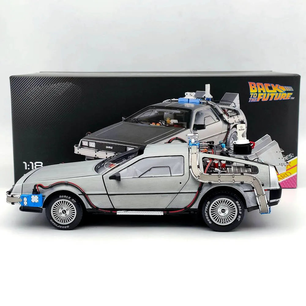 1:18 Diecast Back to the Future Time Machine Model