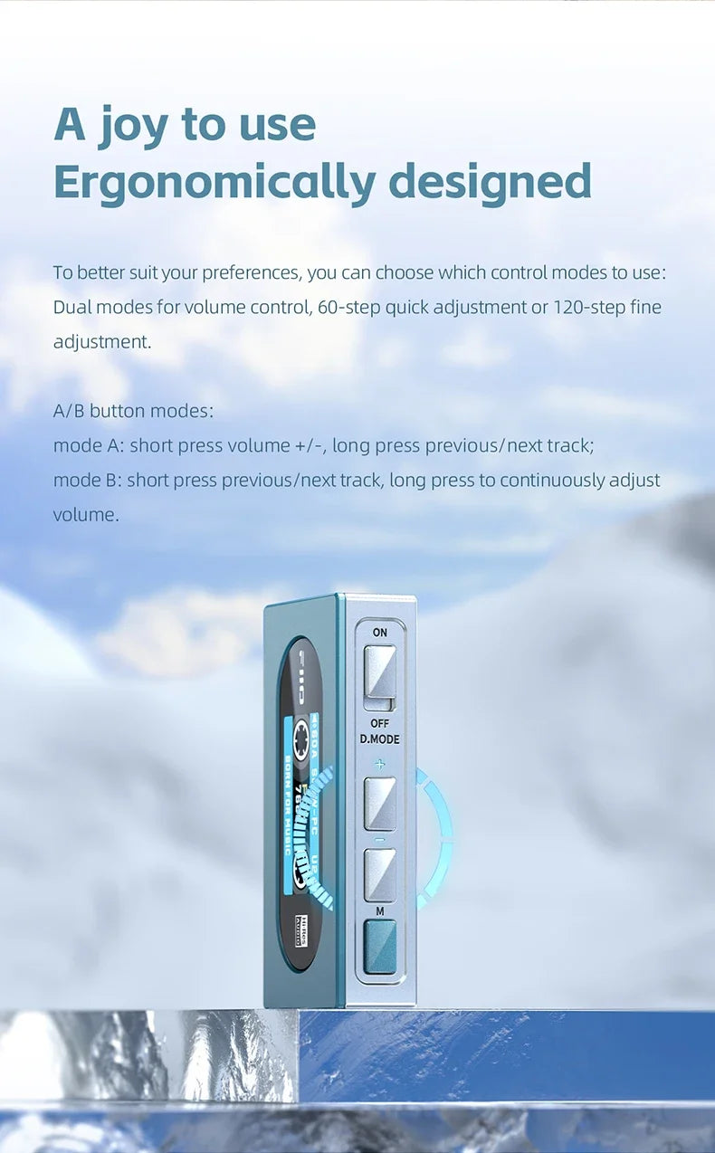Compact USB DAC AMP for iPhone with Lightning Cable Blue