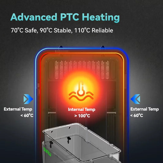 Professional Filament Dryer 110C High Temp 3D Printing