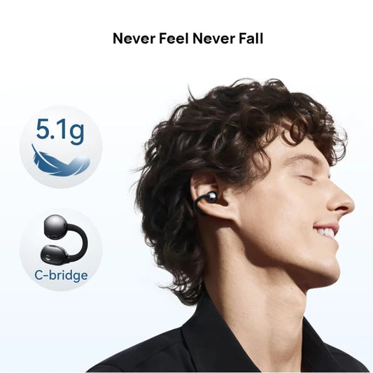 Open-Ear Wireless Headphones with Airy C-Bridge Comfort