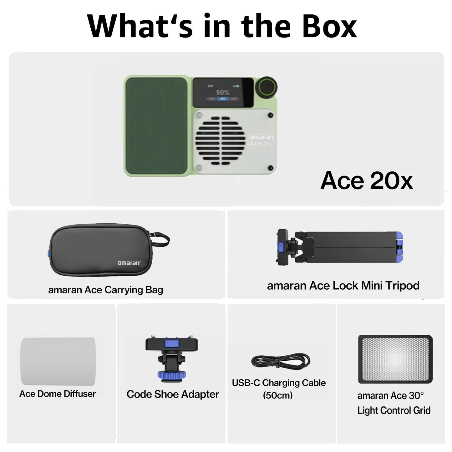 Green Rechargeable Pocket LED Light Panel for Video and Photography