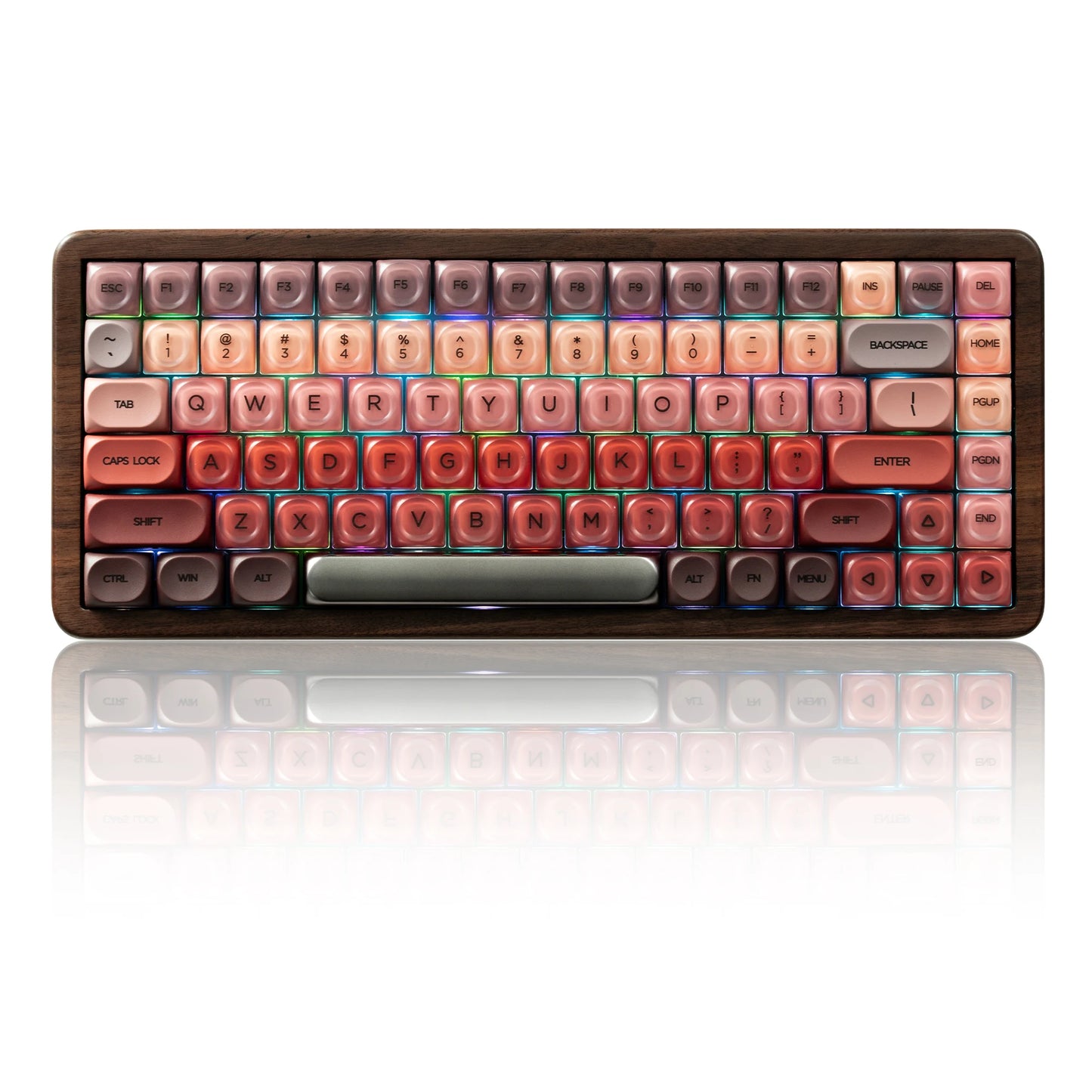 Tri-Mode Wireless RGB Mechanical Keyboard 75% Hot Swappable Kit