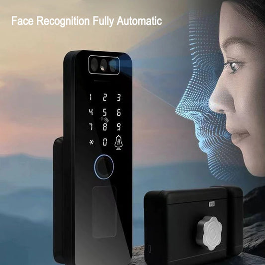Smart Door Lock with Face and Fingerprint Recognition