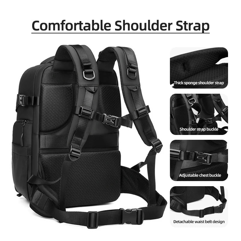 Professional Camera Backpack with Tripod & Drone Storage