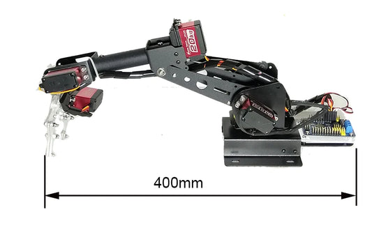 DIY 6DOF Robot Arm Kit with Claw for Arduino