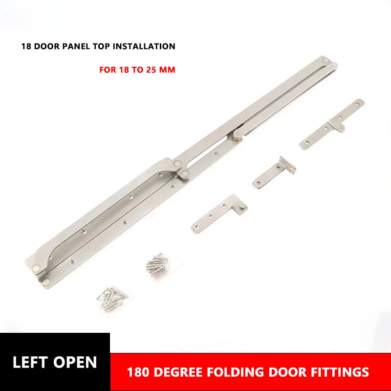 18mm Left Folding Wardrobe Door Connector Accessory