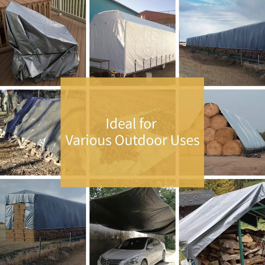 Heavy Duty Waterproof Tarp Outdoor Cover 4x5m