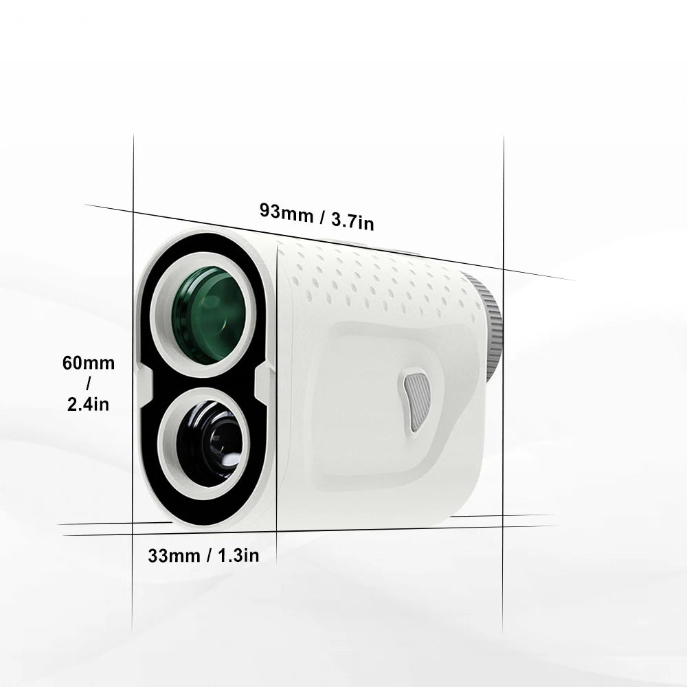 Golf Rangefinder 600 Yards with Slope and Flag Lock