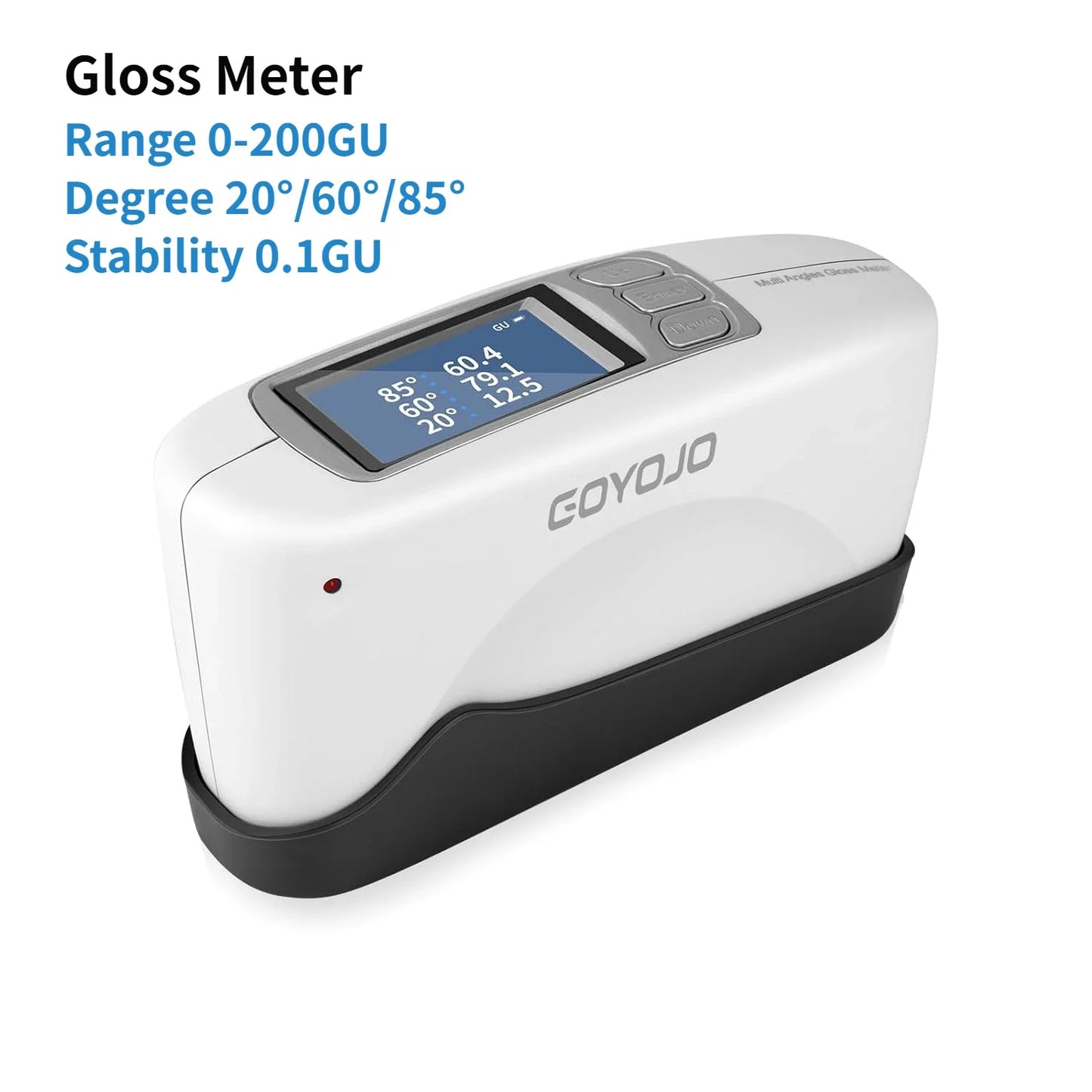 Professional Gloss Meter 3-Angle Paint Ink Stone Analyzer