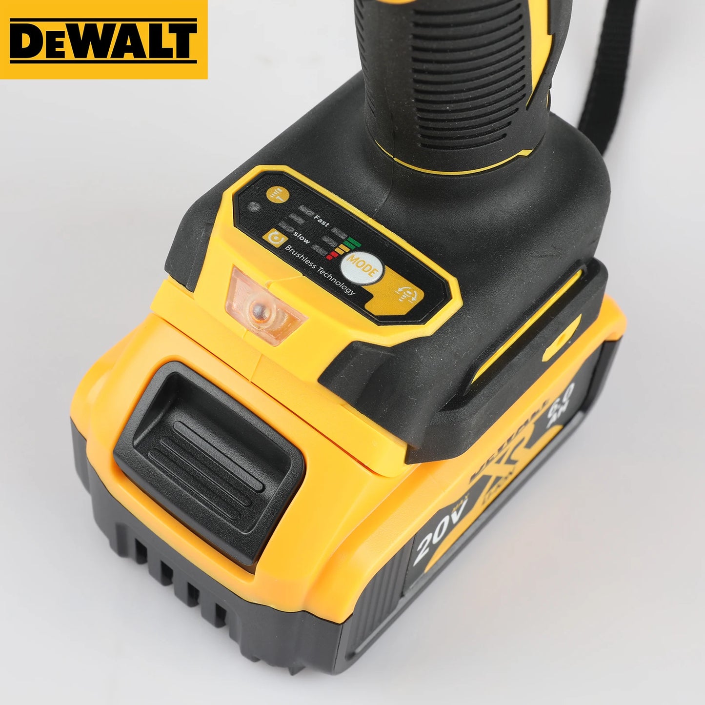 20V Cordless Brushless Drill Driver with Impact Function