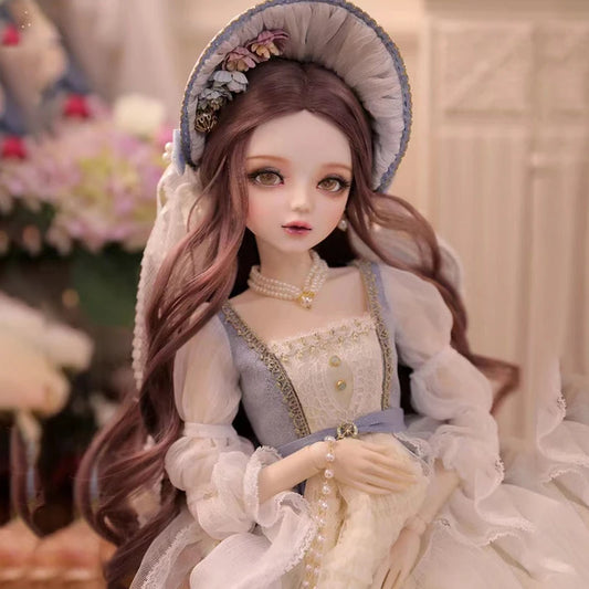 60cm BJD Doll with Designer Makeup Clothes Wig and Shoes
