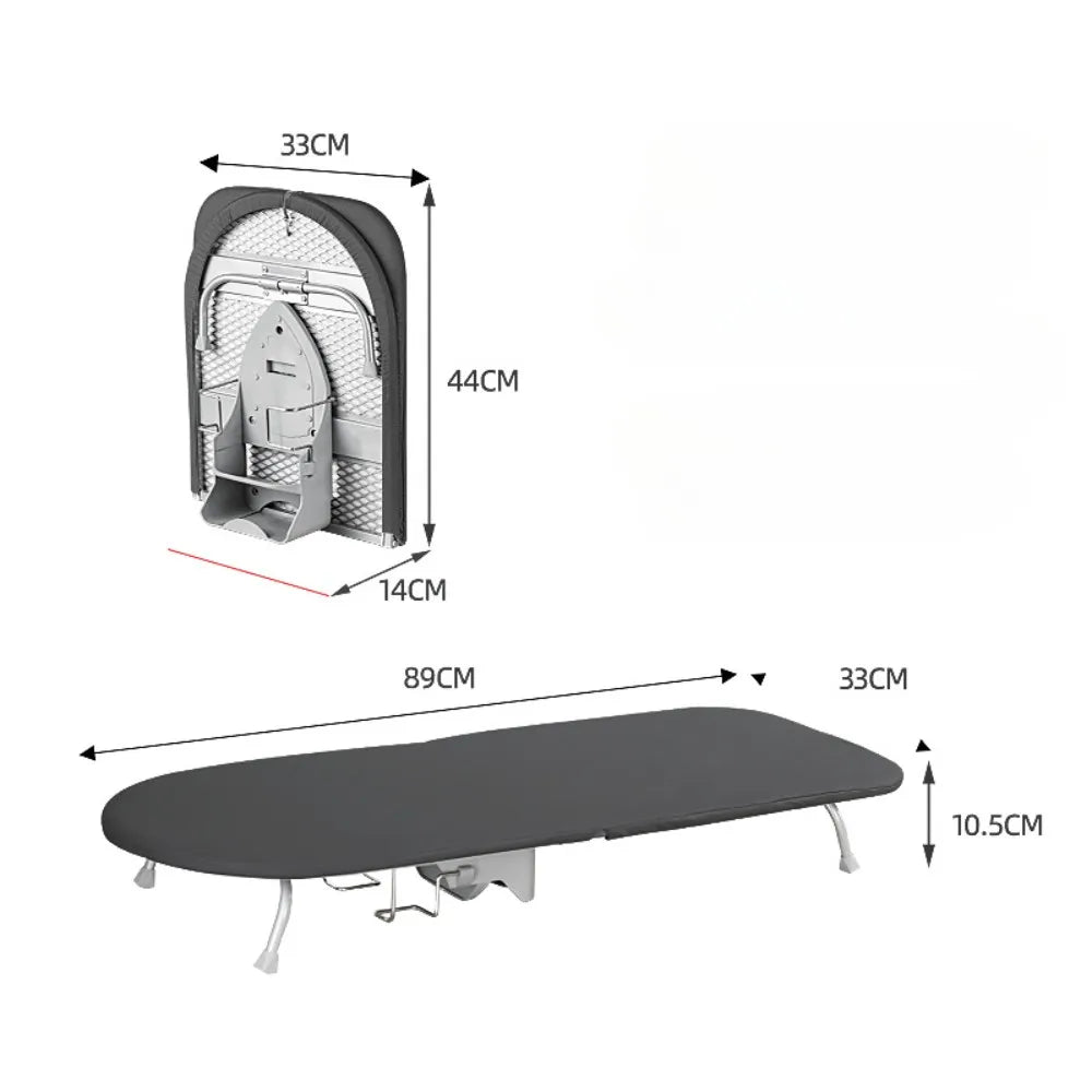Portable Tabletop Mini Ironing Board Small Spaces
