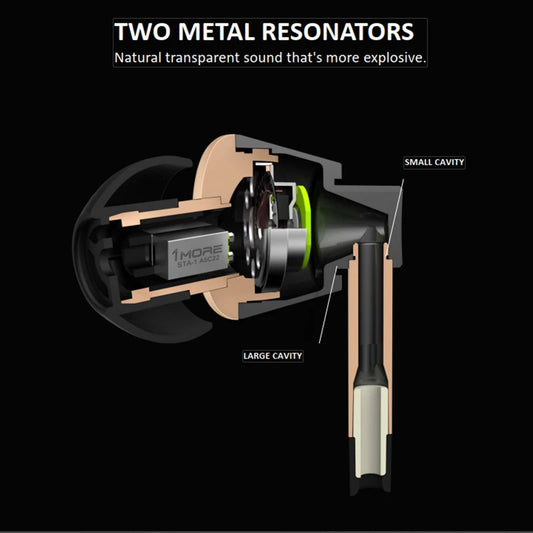 Hi Res Sound Earphones with Deep Bass Silver