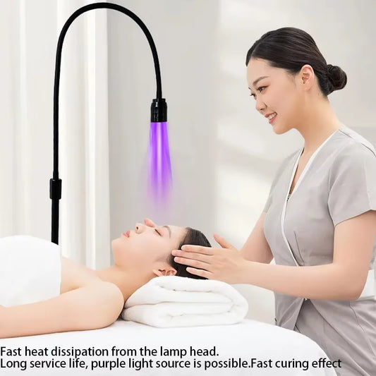 Portable White UV Lamp Gel Curing Beauty Salon