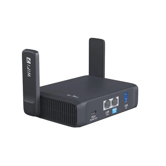 Dual-Band Wi-Fi 7 Travel Router Portable Smart Connectivity