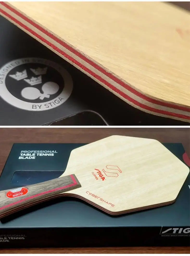 Classic Pure Wood Table Tennis Hexagonal Design