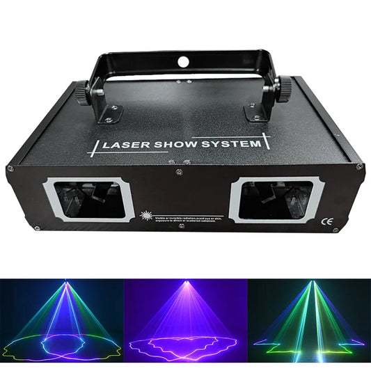 Disco RGB Beam Scanner Light for DJ Wedding Bar