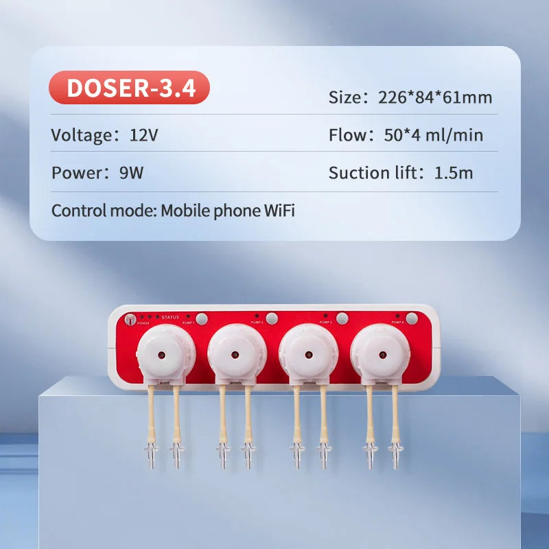 DOSER-3.4 WiFi Automatic Aquarium Dosing Pump