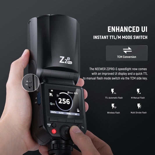 Wireless TTL Speedlite Flash 600W for Nikon DSLR