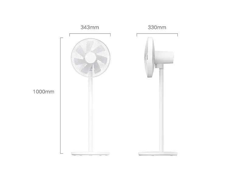 XIAOMI MIJIA Smart Floor Fan with App Control and 7-Blade Design