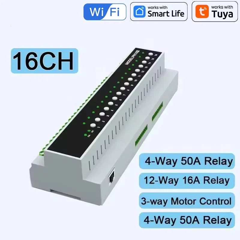 WiFi 16-Channel Smart Relay Switch Module