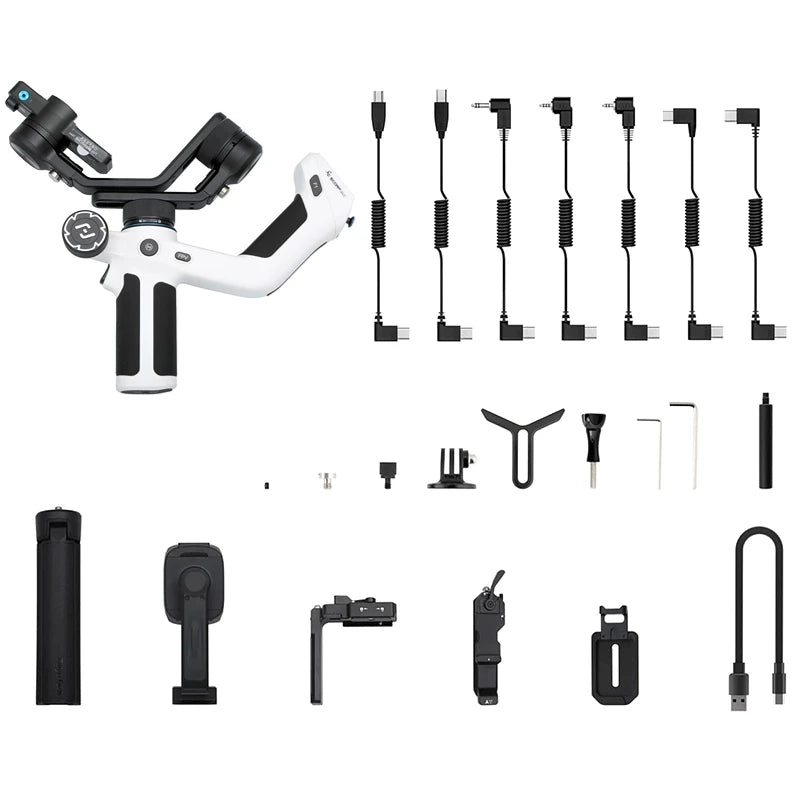 Compact Handheld Gimbal for Cameras and Smartphones