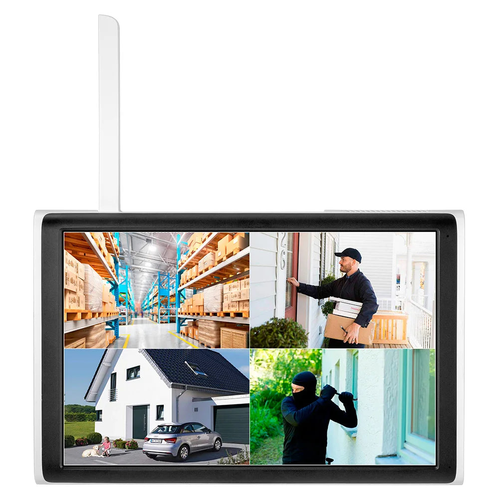 10.1-inch Screen NVR CCTV Security Recorder