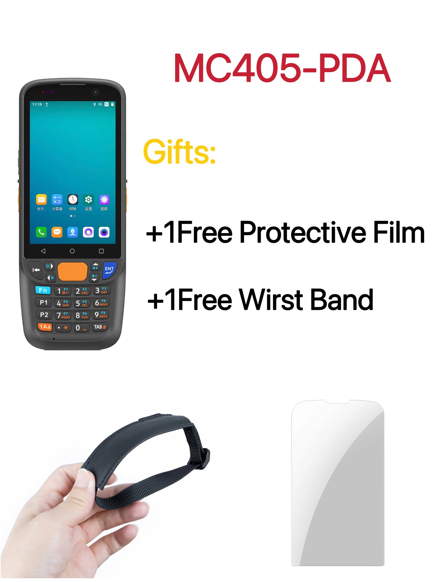 Smart Android Barcode Scanner PDA 4G WiFi