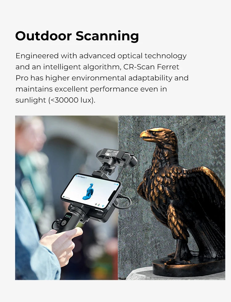 Portable 3D Scan Device with WiFi6 and Tracking
