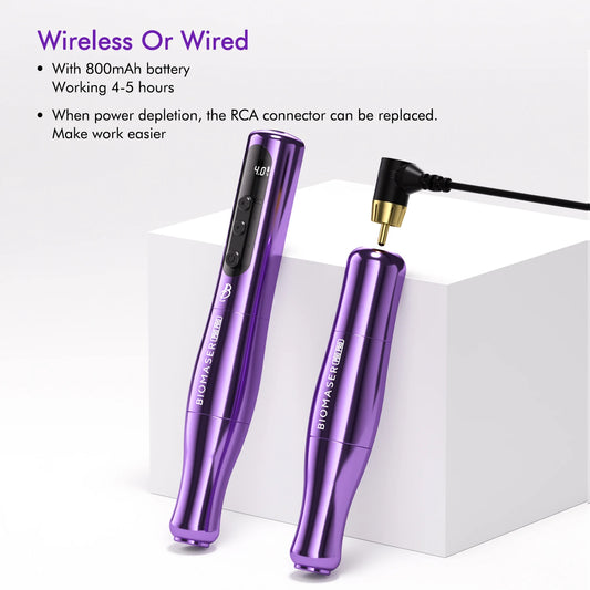 Portable PMU Tattoo Machine Eyebrow Lip Pen Rose Gold