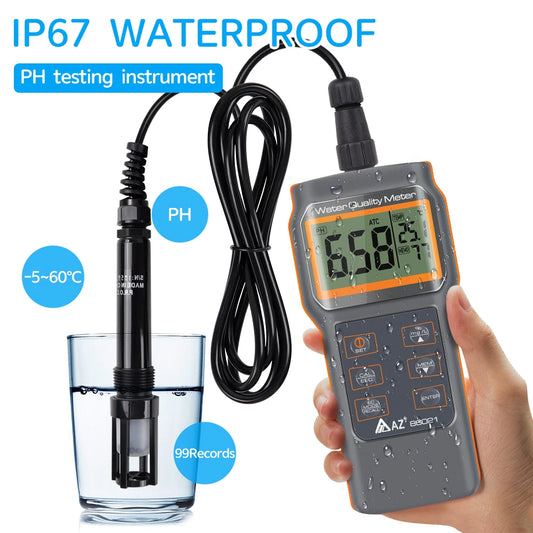 Portable Water Quality Tester PH TDS DO Temperature Meter