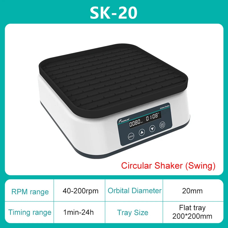 Laboratory Orbital Shaker with Digital Display 200RPM
