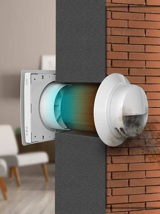 Heat Recovery Ventilation Unit with Remote Control