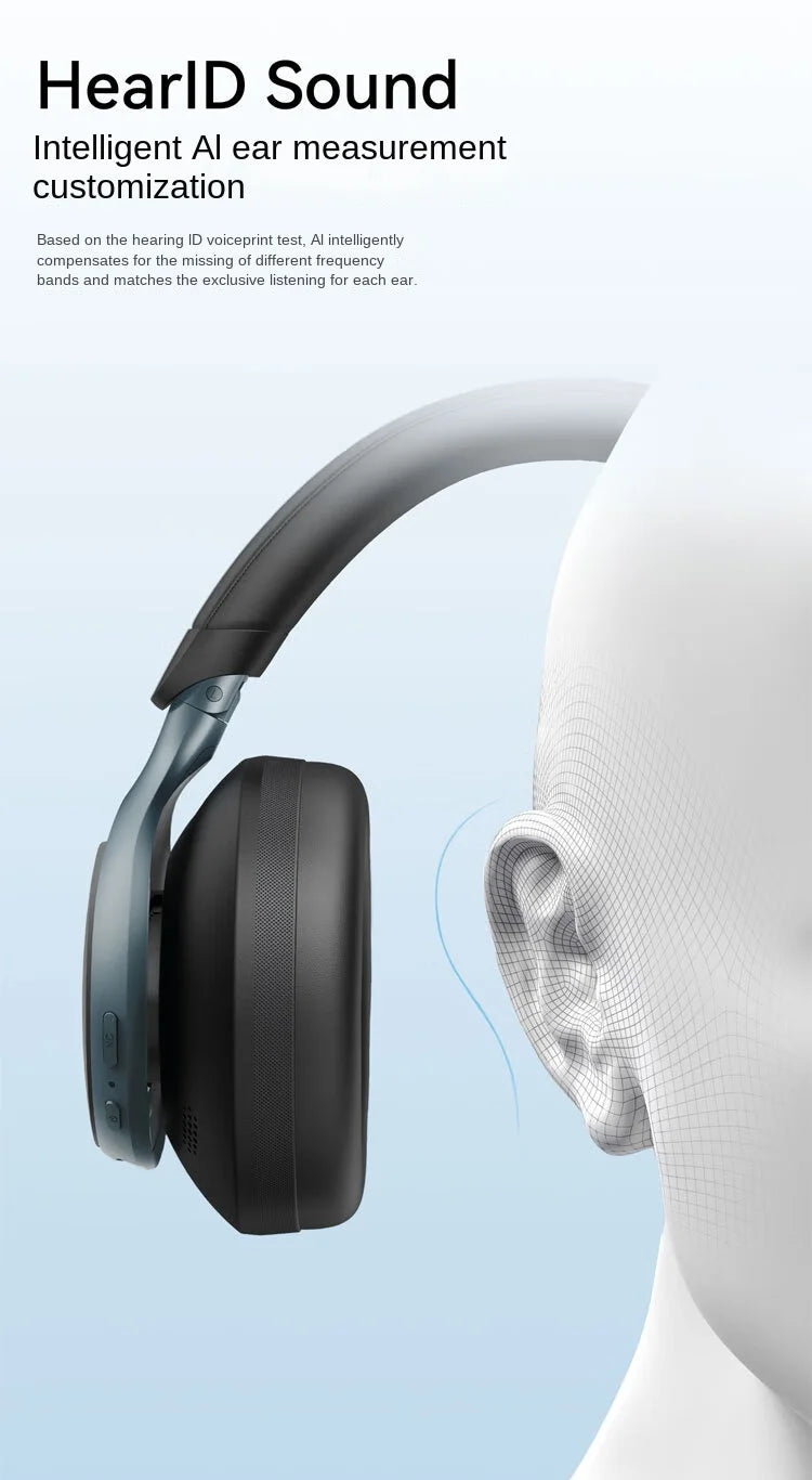 SpaceOne Blue Noise Cancelling Bluetooth Earphones LDAC