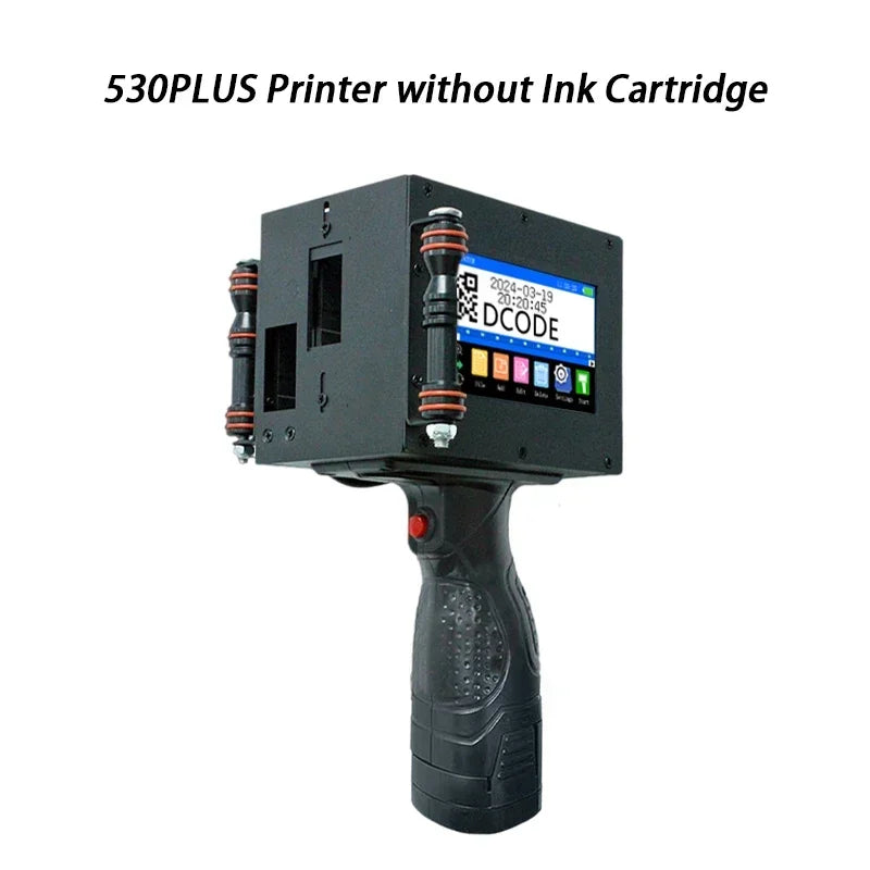 Compact Handheld Inkjet Printer for Batch & Date Coding