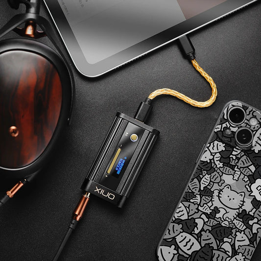 Protective Storage Case for Portable DAC Amp Black