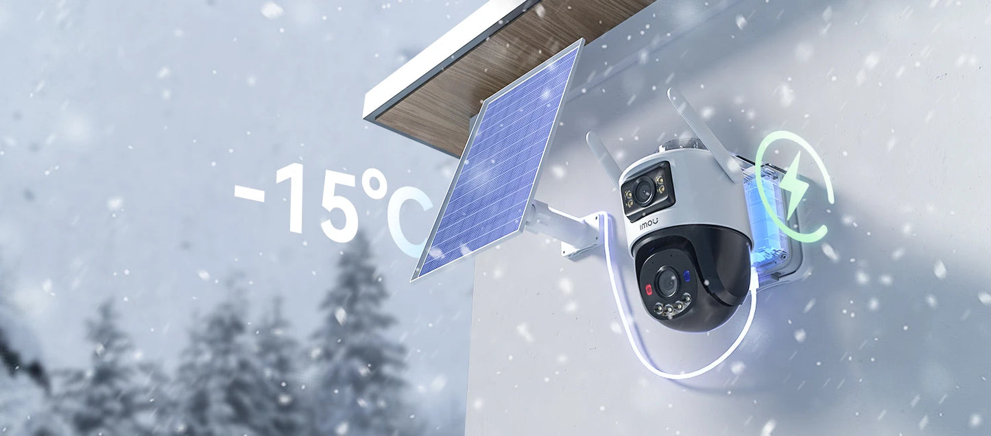 10MP Dual Lens 4G LTE Solar Camera 256GB