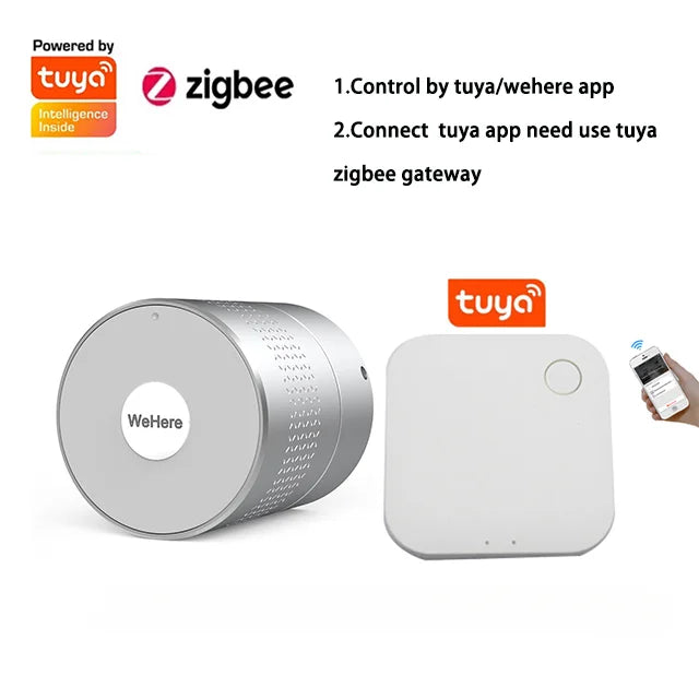 Outdoor Smart Lock with Tuya App and Weatherproof Design