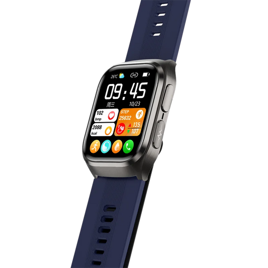 S17 Men Smart Watch Heart Rate Fitness Monitor Blue