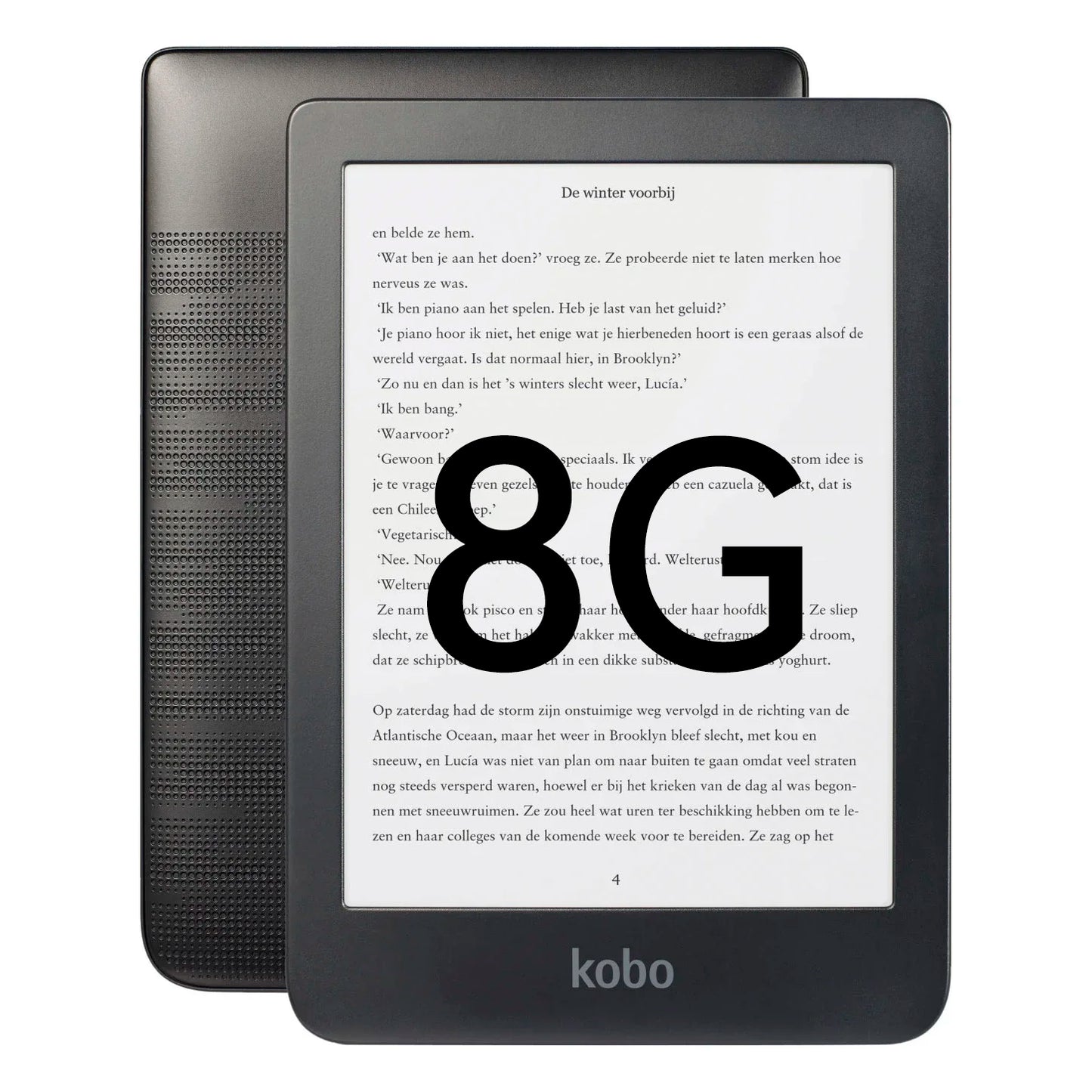 6" HD e-Book Reader 8GB with Comfort-Light