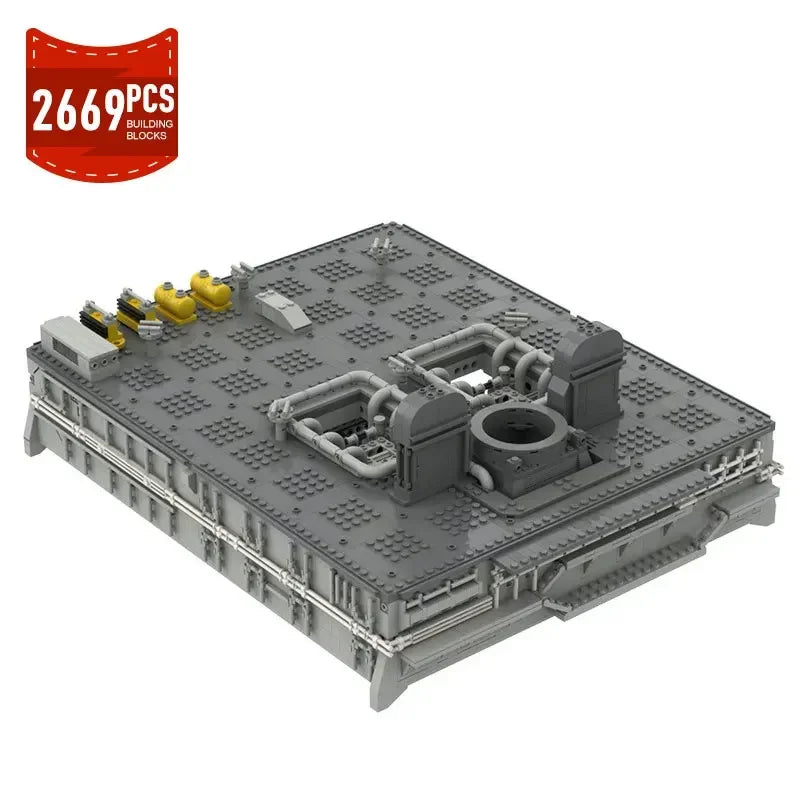 High-Tech Shuttle Transporter Model Bricks 2669 PCS