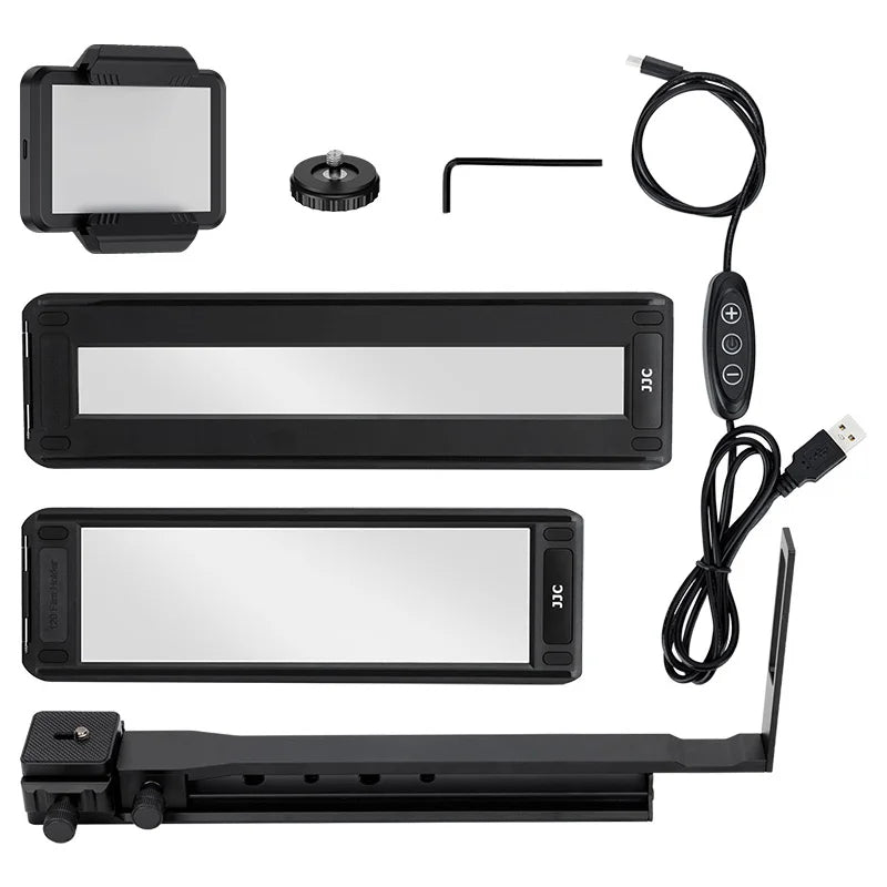 Portable Film Digitizing Adapter Set for 35mm and 120mm Film