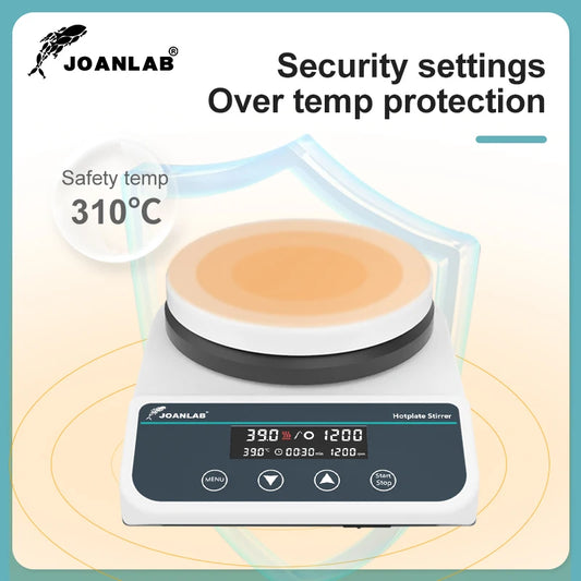 Thermostatic Magnetic Stirrer Hot Plate Pro 2L LCD