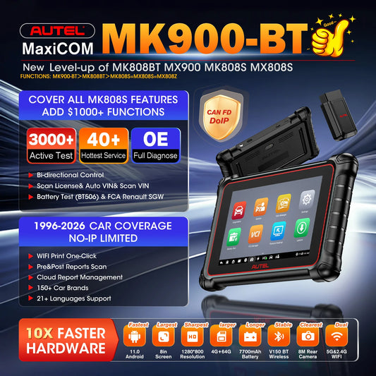 Professional OBD2 Car Scanner with 40+ Services