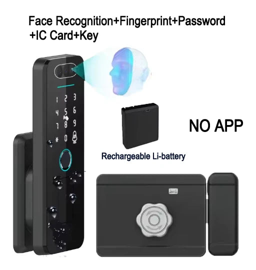 Smart Door Lock with Face and Fingerprint Recognition