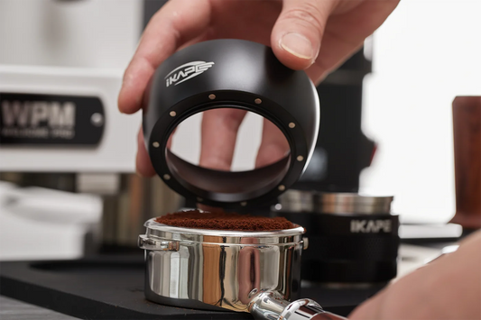 Black 51mm Coffee Funnel for Bottomless Portafilter