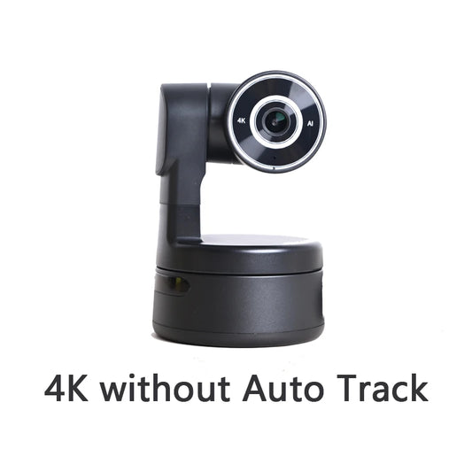AI 4K Digital Zoom Webcam No Auto Track