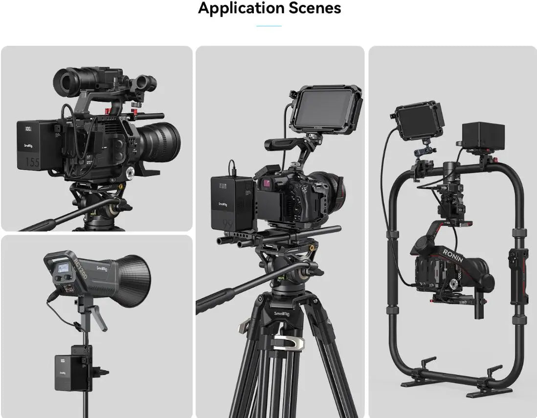 Lightweight V-Mount Battery for Cameras