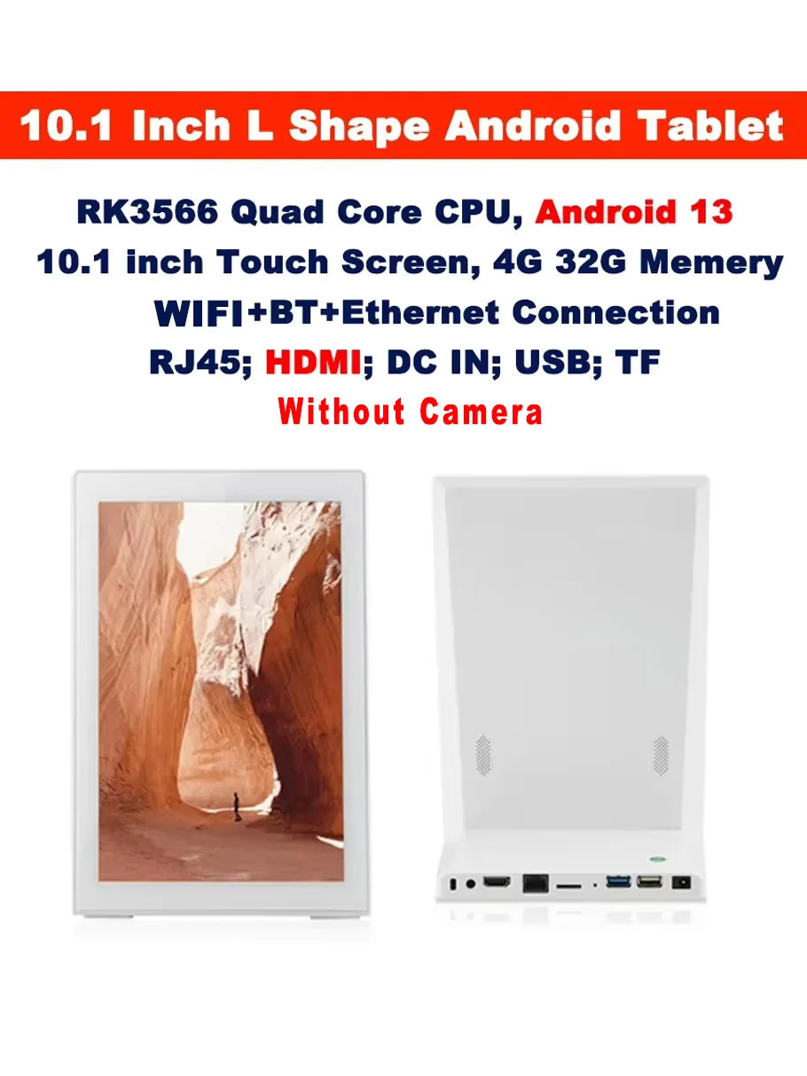 Android 13 POS Terminal 10.1 4G 32GB Customer Display White AU
